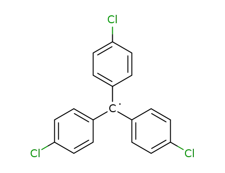 Molecular Structure of 19681-71-1 (4,4',4''-trichloro-trityl)