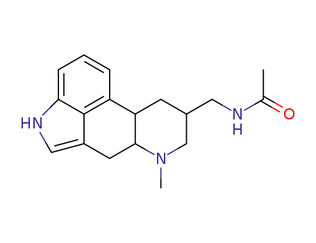 Molecular Structure of 3031-48-9 (acetergamine)