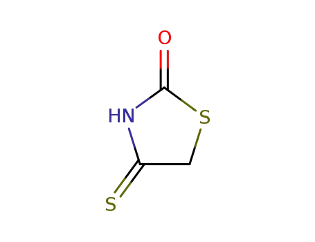 Molecular Structure of 4303-29-1 (2-Thiazolidinone,4-thioxo- )