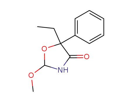 5-ethyl-2-methoxy-5-phenyl-oxazolidin-4-one
