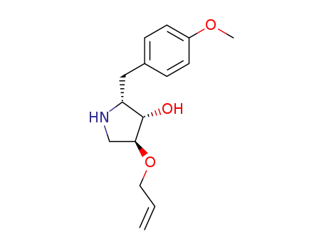 (2R,3S,4S)-4-allyloxy-3-hydroxy-2-(p-methoxybenzyl)-pyrrolidine