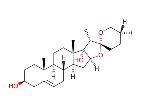Molecular Structure of 507-89-1 (PENNOGENIN)
