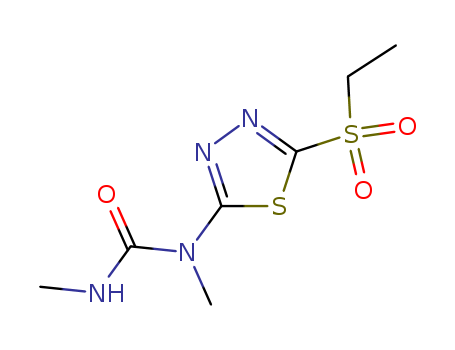 Urea,N-[5-(ethylsulfonyl)-1,3,4-thiadiazol-2-yl]-N,N'-dimethyl-