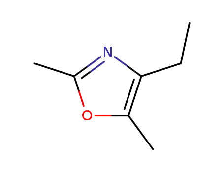 Molecular Structure of 30408-61-8 (4-ethyl-2,5-dimethyloxazole)