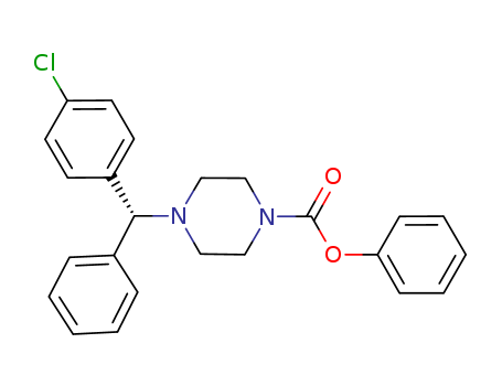 chlorophenyl)phenylMethyl]-1-piperazi-necarboxylic acid, phenyl ester