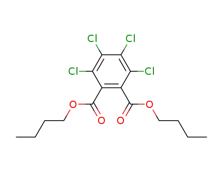 Molecular Structure of 3015-66-5 (DI-N-BUTYL TETRACHLOROPHTHALATE)