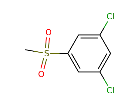 Molecular Structure of 22821-89-2 (1,3-dichloro-5-(methylsulphonyl)benzene)