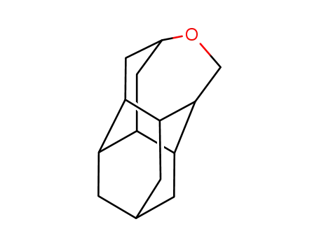 Molecular Structure of 127494-76-2 (10-oxa-2<sup>(3)</sup>-homodiamantane)