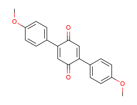 2,5-Cyclohexadiene-1,4-dione, 2,5-bis(4-methoxyphenyl)- (9CI) cas  5333-03-9
