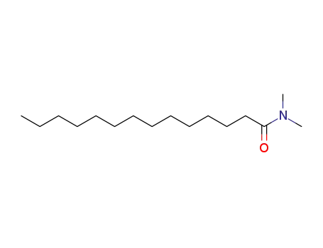 Molecular Structure of 3015-65-4 (N,N-DIMETHYLTETRADECANAMIDE)
