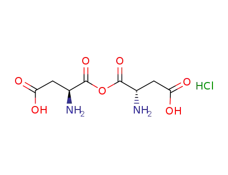Molecular Structure of 104413-44-7 (L-aspartic anhydride hydrochloride)