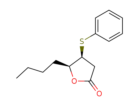 (4S,5S)-5-Butyl-4-phenylsulfanyl-dihydro-furan-2-one