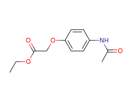 Aceticacid, 2-[4-(acetylamino)phenoxy]-,ethyl ester cas  67202-81-7
