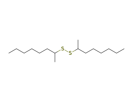Molecular Structure of 1574-31-8 (Disulfide, bis(1-methylheptyl))