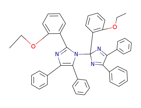 1H-Imidazole,2-(2-ethoxyphenyl)-1-[2-(2-ethoxyphenyl)-4,5-diphenyl-2H-imidazol-2-yl]-4,5-diphenyl-                                                                                                      