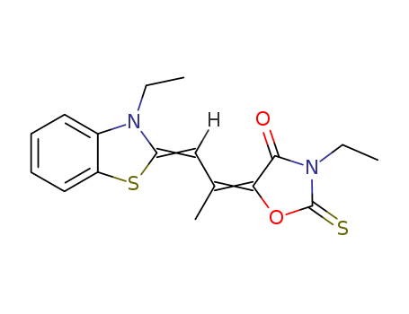 4-Oxazolidinone,3-ethyl-5-[2-(3-ethyl-2(3H)-benzothiazolylidene)-1-methylethylidene]-2-thioxo-