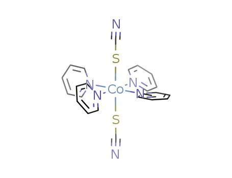 Cobalt,tetrakis(pyridine)bis(thiocyanato-S)- (9CI) cas  15154-74-2