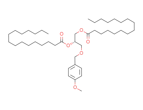 Hexadecanoic acid,
1-[[(4-methoxyphenyl)methoxy]methyl]-1,2-ethanediyl ester, (S)-