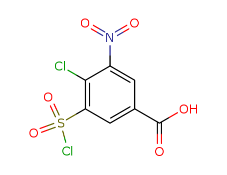 4-Chloro-5-chlorosulphonyl-3-nitrobenzoic acid