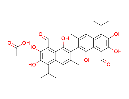 (S)-Gossypol acetic acid