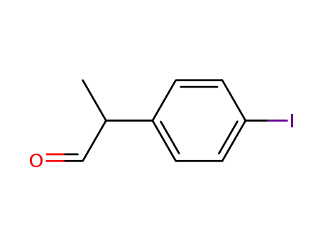 Molecular Structure of 70991-79-6 (4-iodo-α-methylbenzeneacetaldehyde)