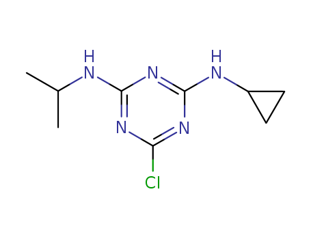 1,3,5-Triazine-2,4-diamine,6-chloro-N2-cyclopropyl-N4-(1-methylethyl)-