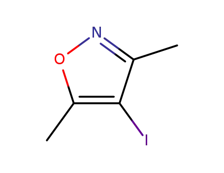 Molecular Structure of 10557-85-4 (4-Iodo-3,5-dimethylisoxazole)