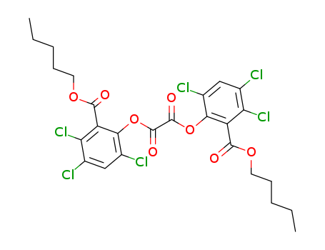 bis(2,4,5-trichloro-6-carbopentoxyphenyl)oxalate