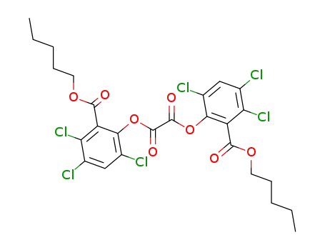 Molecular Structure of 30431-54-0 (OXALIC ACID BIS[2,4,5-TRICHLORO-6-(PENTYLOXYCARBONYL)PHENYL] ESTER)