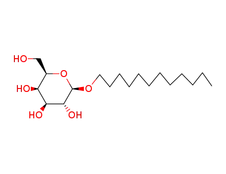 Molecular Structure of 6801-92-9 (n-dodecanyl β-D-galactopyranoside)