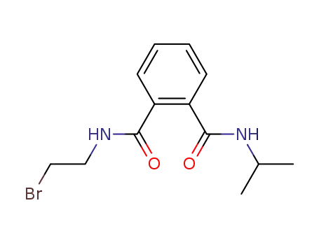 Molecular Structure of 100613-92-1 (<i>N</i>-(2-bromo-ethyl)-<i>N</i>'-isopropyl-phthalamide)