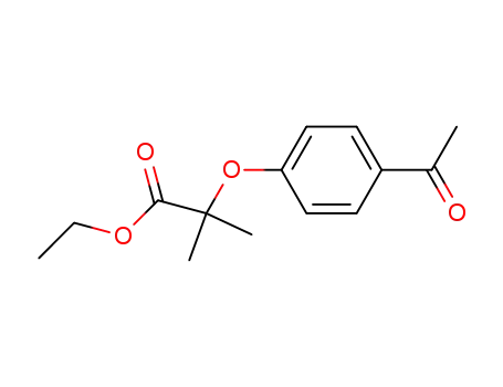 에틸 2-(4-아세틸페녹시)-2-메틸프로피오네이트