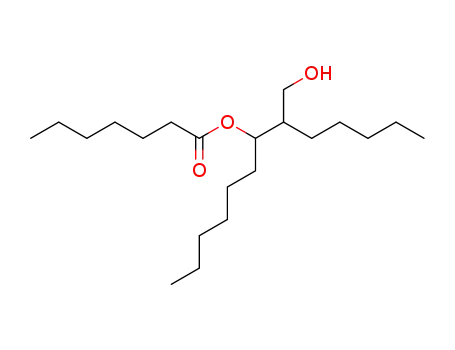 Molecular Structure of 55109-59-6 (1-hexyl-2-pentyl-3-hydroxypropyl heptanoate)