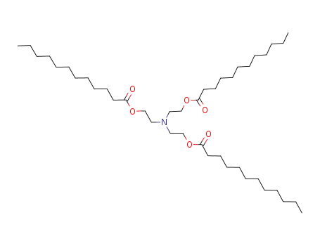 Molecular Structure of 3002-20-8 (nitrilotriethylene trilaurate)