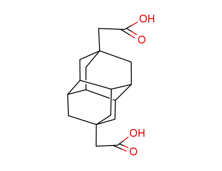 Molecular Structure of 110082-14-9 (4,9-diamantanebisacetic acid)