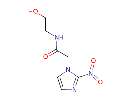 1H-Imidazole-1-acetamide,N-(2-hydroxyethyl)-2-nitro- cas  22668-01-5