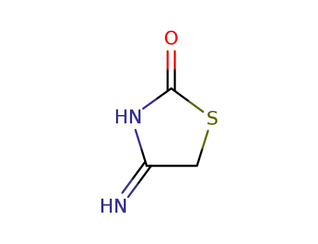 Molecular Structure of 19967-65-8 (4-IMINO-1,3-THIAZOLIDIN-2-ONE)