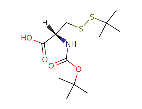 (R)-2-((tert-Butoxycarbonyl)amino)-3-(tert-butyldisulfanyl)propanoic acid