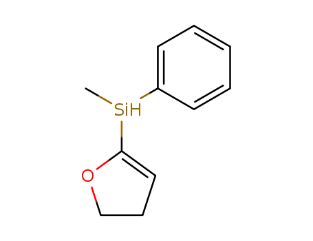 Molecular Structure of 130648-88-3 (Silane, (4,5-dihydro-2-furanyl)methylphenyl-)