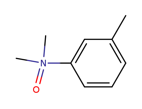 Molecular Structure of 825-80-9 (m-methyl-N,N-dimethylaniline-N-oxide)