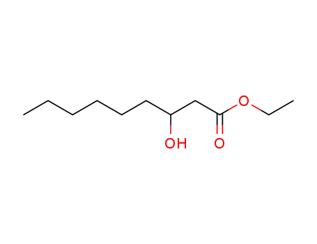 Molecular Structure of 26257-80-7 (ethyl 3-hydroxynonanoate)