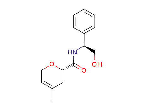 (S)-3,6-dihydro-4-methyl-2H-pyran-2-carboxylic acid (S)-phenylglycinol amide