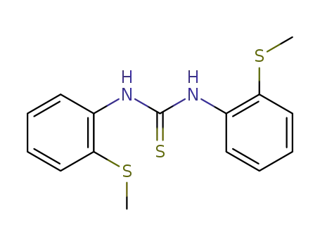 <i>N</i>,<i>N</i>'-bis-(2-methylsulfanyl-phenyl)-thiourea