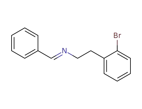 Molecular Structure of 164020-64-8 (N-benzylidene-2-bromobenzeneethanamine)