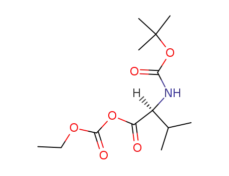 Molecular Structure of 98807-40-0 (Boc-Val-O-COOEt)