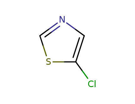 Molecular Structure of 4175-73-9 (5-CHLORO-THIAZOLE)