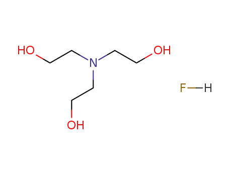Molecular Structure of 74630-95-8 (tris(2-hydroxyethyl)ammonium fluoride)