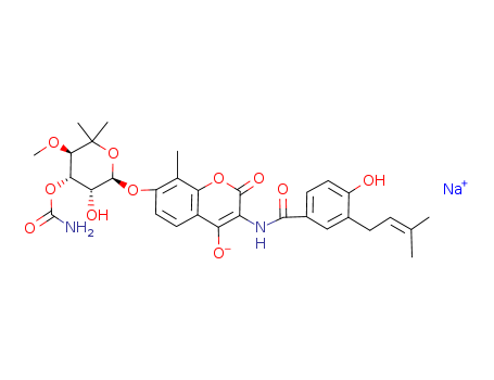 Novobiocin sodiuM salt;Robicina; Crystallinic acid MonosodiuM salt;