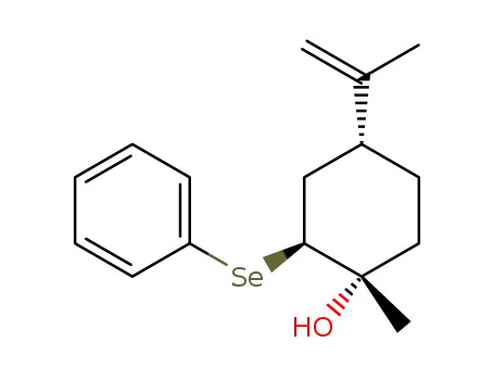 (1S,2S,4R)-4-Isopropenyl-1-methyl-2-phenylselanyl-cyclohexanol