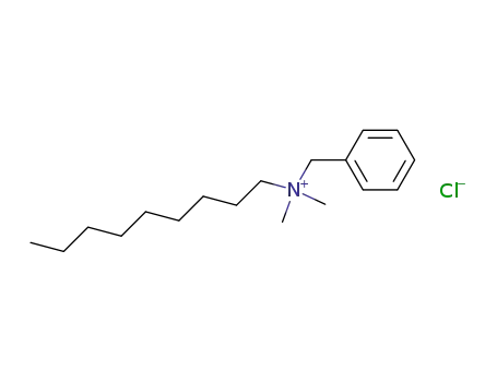 Molecular Structure of 3024-71-3 (benzyldimethylnonylammonium chloride)